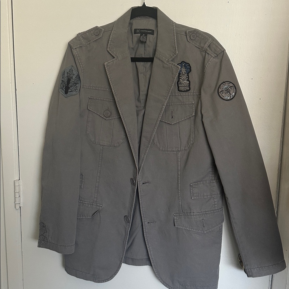 INC International Concepts Charcoal Jacket